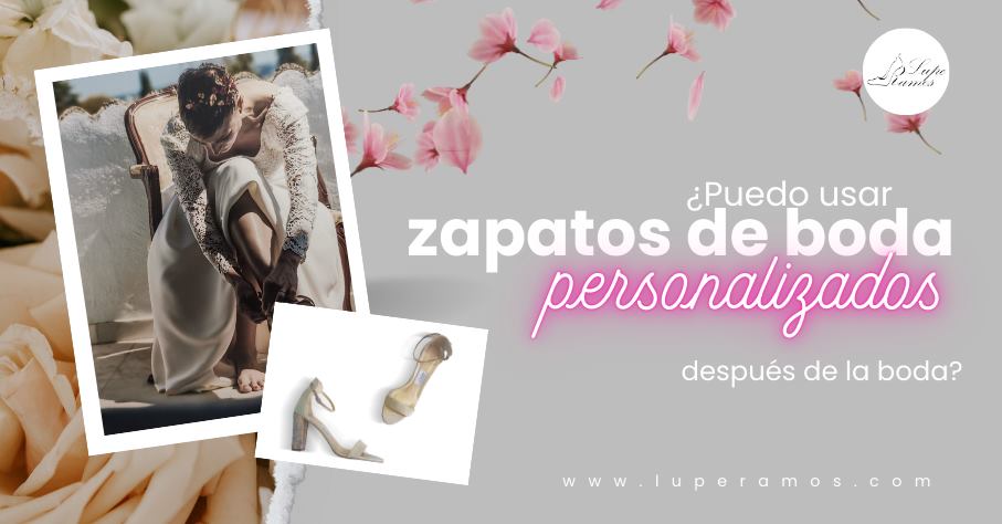 blog de zapatos de novia personalizada después de la boda